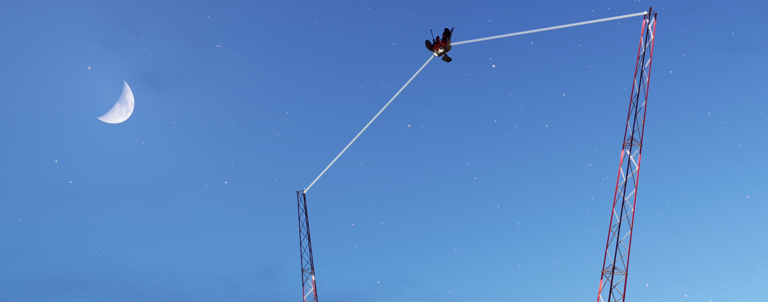 Sunset Walk Slingshot Thrill Ride Promenade at Sunset Walk Orlando