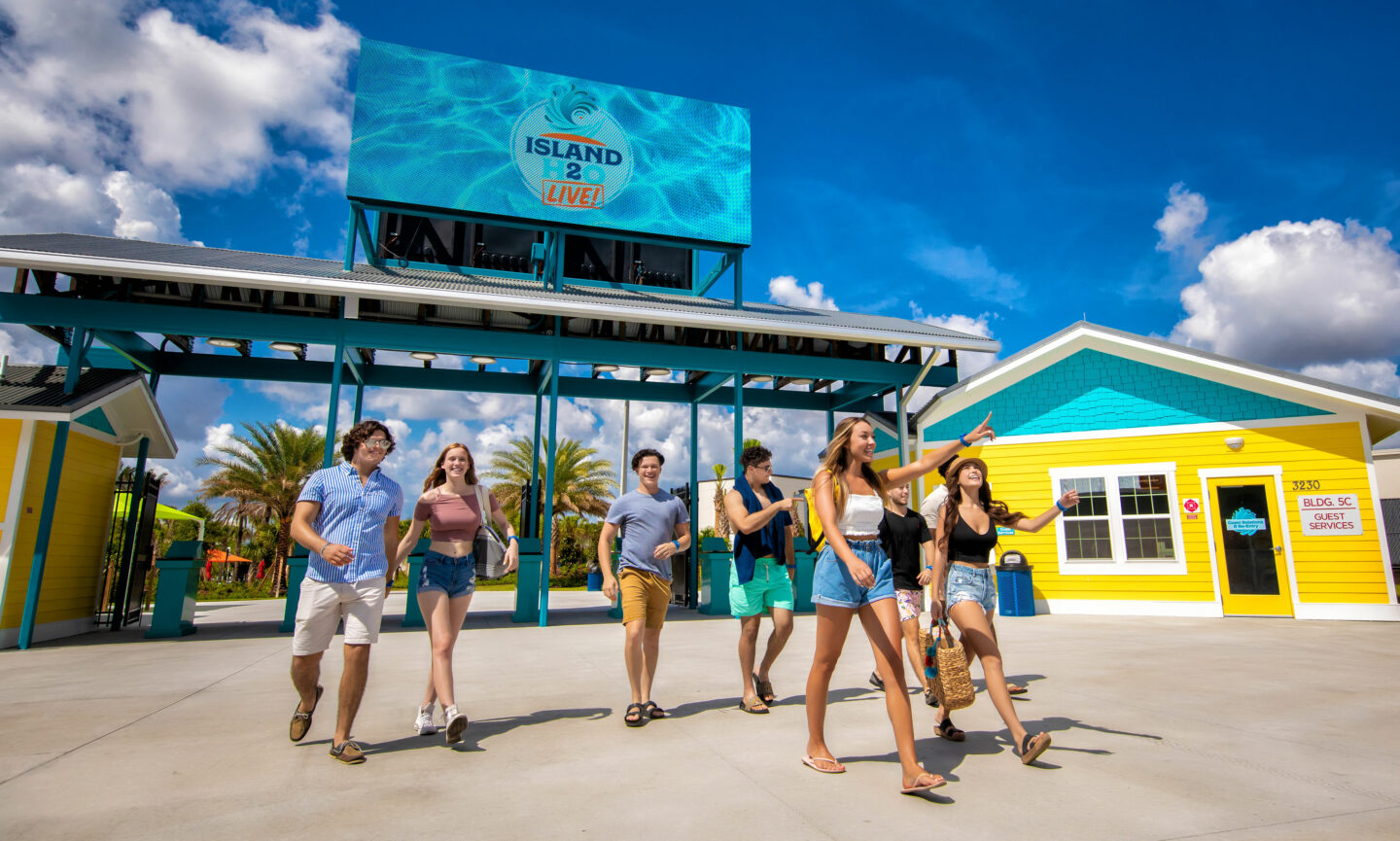 Virtual Village Water Park Party Venue Island H2O Live! in Florida